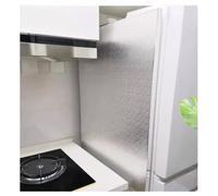 Magnetic Refrigerator Insulation Board & Stovetop Protector - Heat & Fire Resistant Aluminum Foil Splatter Guard 40x60cm Heat Shield for Fridge Side