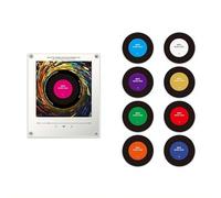 Magnetic Refrigerator Magnet Nfc Induction Singing Speaker, Retro Music Fridge Magnets with Player Set, Fridge Magnet Music Player for Home Desk Decor