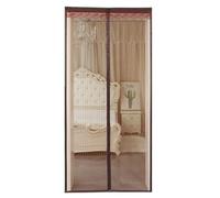 Magnetic Reinforced Mesh Curtain Screen Door for Back Door Ideal for Bedrooms Living Rooms & Kitchens Fiberglass 130x220 cmEasy Install ct & Bug Proof