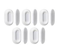 Magnetic Remote Control Holder, 5PCS Self-Adhesive Remote Control Wall Mount Silicone Electric Toothbrush Hangers for Bathroom Kitchen Living Room