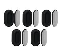Magnetic Remote Control Holder, 5PCS Self-Adhesive Remote Control Wall Mount Silicone Electric Toothbrush Hangers for Bathroom Kitchen Living Room