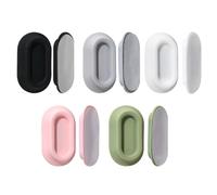 Magnetic Remote Control Holder, 5PCS Self-Adhesive Remote Control Wall Mount Silicone Electric Toothbrush Hangers for Bathroom Kitchen Living Room