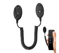 Magnetic Remote Control Holder, Wall Mount Key Rack, Adhesive LED Remote Holders with Spring for RV, Bedroom, TV, Garage, Living Room, Classroom, Fan, Bedside, Whiteboard, and AC, 1.06x70.87 inches