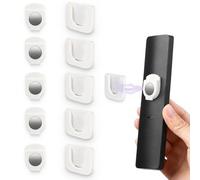 Magnetic Remote Control Holder Wall Mounted, 5PCS Remote Control Holder Set, No Drill Self-Adhesive Wall Mounted Strong Magnet Stand, TV Remote Holder Organiser for Effortless Wall, Home, Office