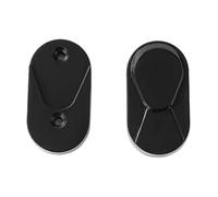 Magnetic Remote Control Holder with Retractable Tether - Adhesive Wall Mount, Remote Leash TV Retractable, Remote Rescue Accessory Organizer for Desk, Wall, Under Counter (Black B)