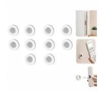 Magnetic Remote Control Wall Mount Holder, Storage Caddy Organiser with Self-Adhesive Design, Home Office TV Accessories (10)
