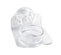 Magnetic Reptile Feeding Ledge - Acrylic Magnet 8.6x6.5x3cm 4cm | Suction Cup Snake Water Tray Bowl | Elevated Gecko Feeder For Lizards Chameleons Tree Frogs Small Pets Terrarium Feeding