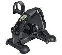 Magnetic Resistance Mini Elliptical - Bicycle Exerciser, Compact Mini Seated Elliptical, Upper Lower Peddler Exerciser, Desk Exercise Pedal Bike Equipment, Under Desk Bike For Arm Leg Workout