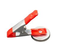 Magnetic Resort Clip - Aimant En Acier 10.5 cm, Outil De Serrage Pour Toile De Solide | Conception Robuste, Sturdy Poignée, Clip De Support De Studio Pour Tableaux Blancs, Plans, Artisanat