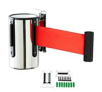 Magnetic Retractable Barrier Tape Wall Mounted Crowd Control Safety Belt，Retractable Belt Barrier Wall Mounted Queue Multidirectional Stretching, Rope Safety Ba