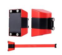 Magnetic Retractable Belt Barrier, Wall Mounted Safety Cord, Crowd Control Line Divider for Effective Security Management
