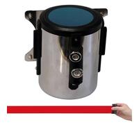 Magnetic retractable queue rope barrier, Magnetic Belt Barrier Retractable- 2/3/5/10 M Cordon Barrier Crowd Control Wall Barrier for Airports Banks School(10M/32FT)