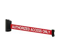 Magnetic Retractable Wall Barrier 120"L (Authorized Access Only)