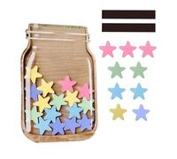 Magnetic Reward Jar, Classroom Reward Jar for Kids, Star System Stars, Charts for Children Behaviour Incentive and Tokens Good Behavior for Home School