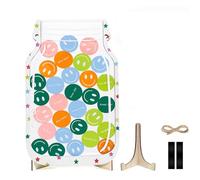 Magnetic Reward Jar, Reward System with Smiley Faces for Kids, Behavior and Responsibility Training Tool, Reward Chart for Children and Students for Home and Classroom