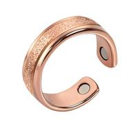 Magnetic Ring for Men - Finger Jewel by Allooi with Open Design | Adjustable Rings, For Night, Home, Work, On The Move, Parties, Adults, verwijzen naar de beschrijving, Metal, no gem