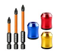 Magnetic Ring for Screwdrivers, Bit Tool, Magnetic Screw Holder, for DIY, Mechanics, Carpenters, Construction, Household, Garage, Workshop, Repair and Spare Parts