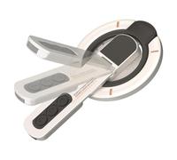 Magnetic Ring Holder - 360 Degree Rotatable Non-Slip Ring | Double Sided Rotation Three Hundred and Sixty Degrees Portable Adjustable Strong for Wall Office Travel Car Gym Broadcast