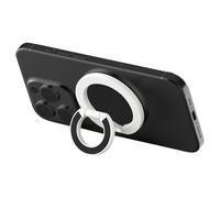 Magnetic Ring Holder - Two Sided Phone Stand, Grip Mount with 360 Rotation, Smartphone Support with Secure Hold, Handy Accessory, Universal Device for Car Dashboards, Mirrors, Smartphones, Tablets