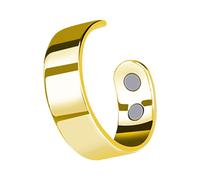 Magnetic Rings for Men and Women, Open Cuff Ring, Comfortable, Stylish, Adjustable Finger Jewellery for Men, Parties, Weddings, Everyday Use, Siehe Beschreibung, Stainless Steel, See description