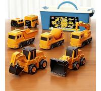 Magnetic Robocar Set, Smartoon Kids Magnetic Toys, 8/16/26/35 Piece Sets, Safe and Non-Toxic Material, Smooth Edges Without Burrs (16pcs)