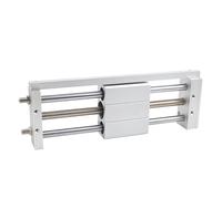 Magnetic Rodless Cylinder 32mm Bore Double Acting 100MM to 1500MM Stroke Air Pneumatic Cylinder for Industrial Automation(RMTL32x1400)