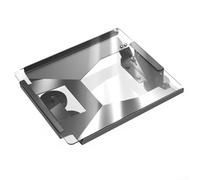 Magnetic Roof Mount Bracket With Acrylic Cover For Starlink Mini, Aluminum Oxidized Shell And Rubber Coated Magnets Providing Strong Suction For Vehicle Use
