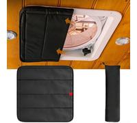 Magnetic Roof Vent Cover with Insulation Designed for RV Fans to Climate Control and Protection from Sun and Weather