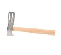 Magnetic Roofing Hammer, Iron Ergonomic Handle Roofing Hatchet Drywall Hatchet for Repairs and Installation