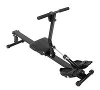 Magnetic Rowing Machine with Digital Monitor, Steel Frame, Foldable, Quiet Brake System, Adjustable Pedals for Home Fitness