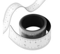 Magnetic Ruler Tape, 39.37 Inch Flexible Magnetic Measuring Tape with Inches & Centimeters for Classroom Whiteboard Workshop Milling Machines Drawing and Craft Table