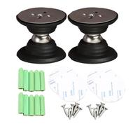 Magnetic RV Door Catch 2pcs Stainless Steel Stopper Easy Installation Shockproof Bracket with Adhesive and Screws | RV Door Support Latch Kit