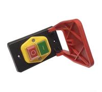 Magnetic Safety Switch For Table Saw, 4-Pin Electromagnetic Button Switch AC250V 16A, IP54 Stop Control For Bench Drill & Machine Tools