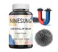 Magnetic Sand, Iron Filings, Iron Powder Filings Magnetic Power for Magnet Education and School Experiments Learning & Education Intelligence Toys, Iron Oxide Powder Shavings for Science (10 Pound)