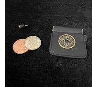Magnetic Scotch & Soda (Morgan Dollar and Queen Victoria Ancient Coin) - Deluxe Set Magic Tricks Coin Production Magic Coins Change Close Up Illusions Gimmicks Mentalism Props