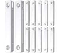 Magnetic Screen Clips, Self-Adhesive Magnet Clips, 12-Piece Set, Window Hardware, Easy Installation, Ideal for Restaurants, Staircases, Schools, Dorms, Rvs, Cafes, Offices, Attics