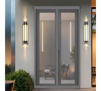 Magnetic Screen Door 120 x 280 cm Keeps Bugs Out, Lets Fresh Air in, No Gap, Snap Shut Automatically, Hands Free Magnetic Door Screen for Living Room, Bedroom, Patio, Grey