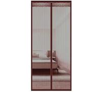 Magnetic Screen Door 90x200cm Easy Install Magnetic Closure for Front & Back Single Doors SelfClosing Magnet Screen for Patio & Sliding Doors