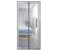 Magnetic Screen Door ClosureMagic Mesh Curtain with Strong Magnets for Sliding Patio French & Front/Back Doors80x205 cm Easy Install &Bug & ct Proof
