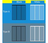 Magnetic Screen Door Double Side Opening Mosquito Net Mesh Bug Barrier for Windows & Sliding Patio Doors White-B 150x190cm Easy Install & Keep Bugs Out