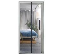 Magnetic Screen Door for Easy AccessReinforced Mesh Curtain for Bedrooms Living Rooms KitchensDurable Fiberglass Back Door ScreenInsect & Bug Proof