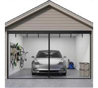 Magnetic Screen Door, Garage Screen Doors, Heavy Duty Mesh Curtain with Top-to-Bottom Seal, Walk Through Hands Free Garage Screen for Sliding Glass Door Patio Balcony and Living Room