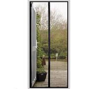 Magnetic Screen Door,Mesh Curtain Magnetic Fly Screen Door,Magnetic Top-to-Bottom Seal Snaps Shuts Automatically,Easy to Install for Kitchen Bedroom (80x200CM)