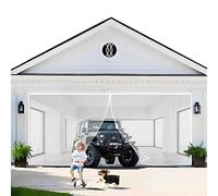Magnetic Screen Door with Magnets and Bottom Weight bar, 300 x 200 cm Mesh Curtain for Anti Mosquito, Fly Screen for Patio Doors Windproof and Pet-Friendly【White】