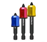 Magnetic Screw Head Set, Boost Efficiency with Secure Precise Fastening Phill-ips Flathead Bits with Strong Magnet for Power Drill Driver Tool