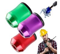 Magnetic Screw Ring The Quantum Grip Strong Magnetic Screw Ring, 1/4 Inch/6.35mm Universal Magnetics Screws Rings Head Hexagonal Design (B)