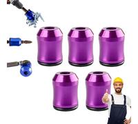 Magnetic Screw Set, 1/4" Hex Drill Bit Magnetizer and Demagnetizer for Power Tools and Screwdrivers, Universal Quick Magnetic Bit Holder for Screws(K-1)