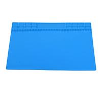 Magnetic Screw Storage Table Mat, Repair Mat Magnetic Silicone Computer Phone for Desk Maintenance for Screw Storage for Repair for Solder Station(Navy Blue)