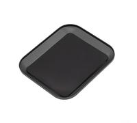 Magnetic Screw Tray Organizer for Workshop, Storage Solution for Small Metal Parts Such as Screws, Nuts, Bolts, Made of Sturdy Aluminum Alloy Material (Black)