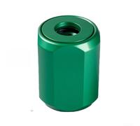 Magnetic Screwdriver Bit Holder 6.35mm Quick Change Ring for Impact Driver Bits Strong Grip Alloy Tool Green Red Blue Black Purple Yellow(Green)